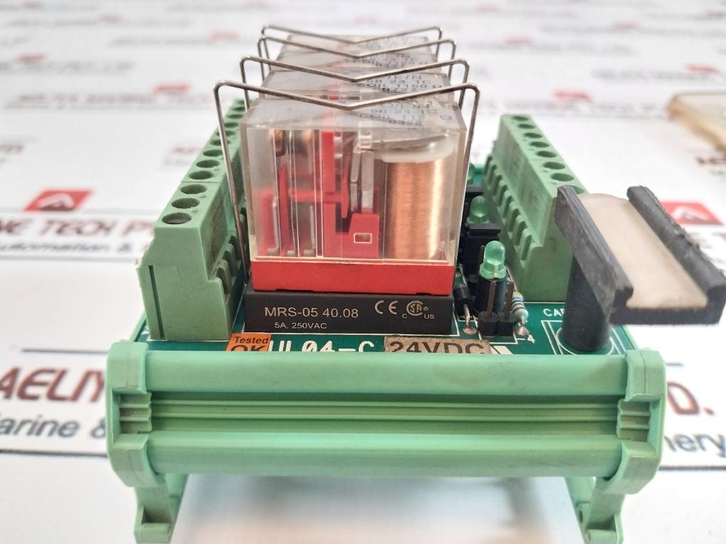 Ul Automation Ul04-c Relay Module Card-h, 24vdc