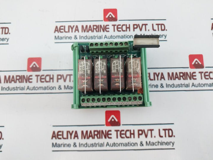 Ul Automation Ul04-c Relay Module Card-h, 24vdc