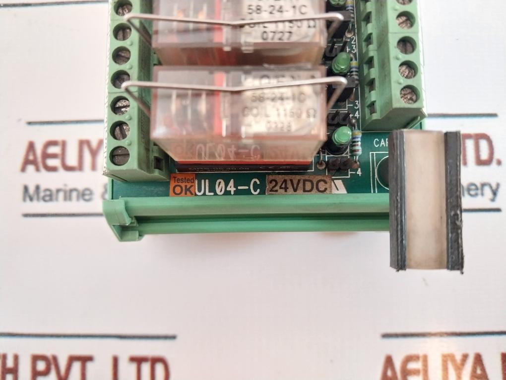 Ul Automation Ul04-c Relay Module Card-h, 24vdc