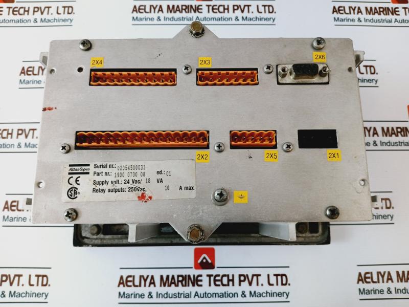 Atlas Copco 1900 0700 08 Elektronikon Controller 24Vac/18 Va