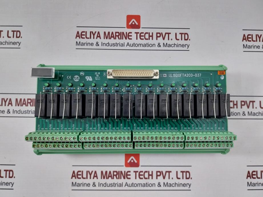Ul Automation Ul16Dofta2Co-d37 16-channel Digital Input Interface Module 94V