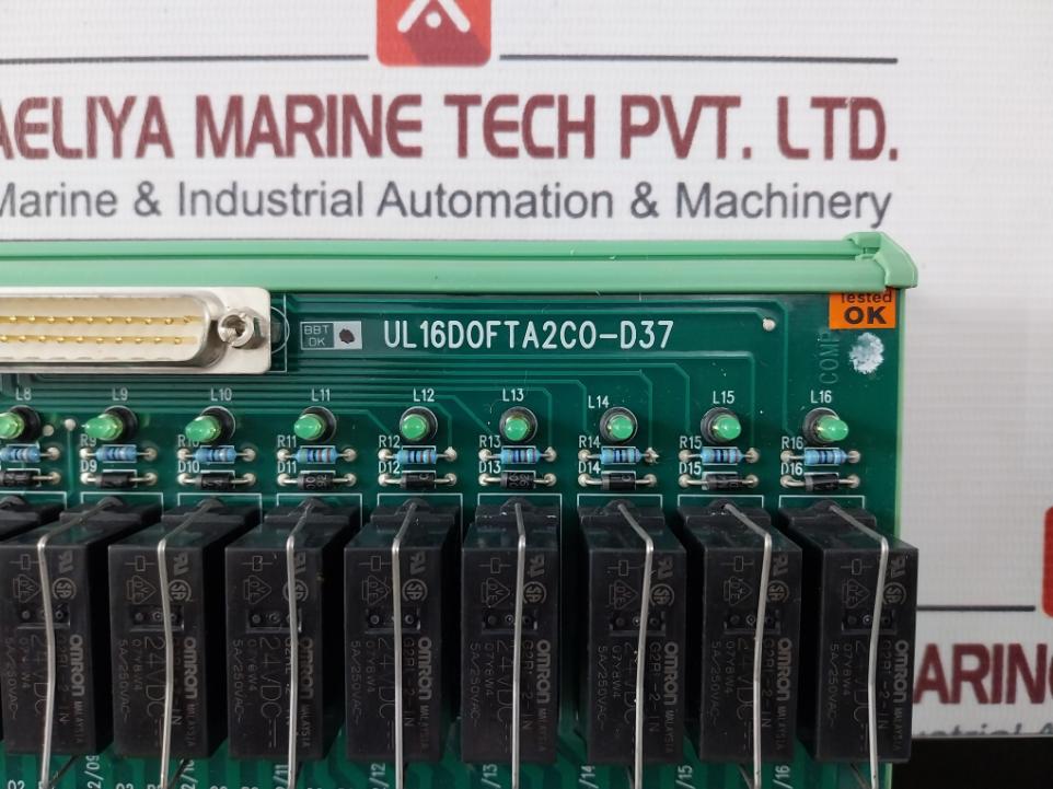 Ul Automation Ul16Dofta2Co-d37 16-channel Digital Input Interface Module 94V
