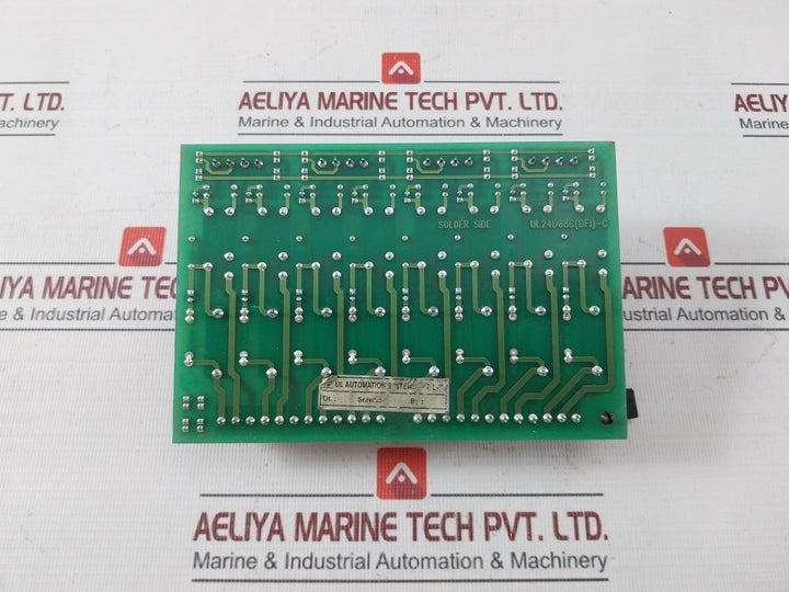 Ul Automation Ul24D08(Ofi)-c Relay Board Card-f Ul24D08C(Ofi)-c