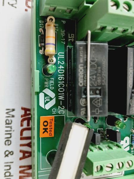 Ul Automation Ul24D161C01W-2C Passive Interface D Sub Connector Modules Irtpul9150