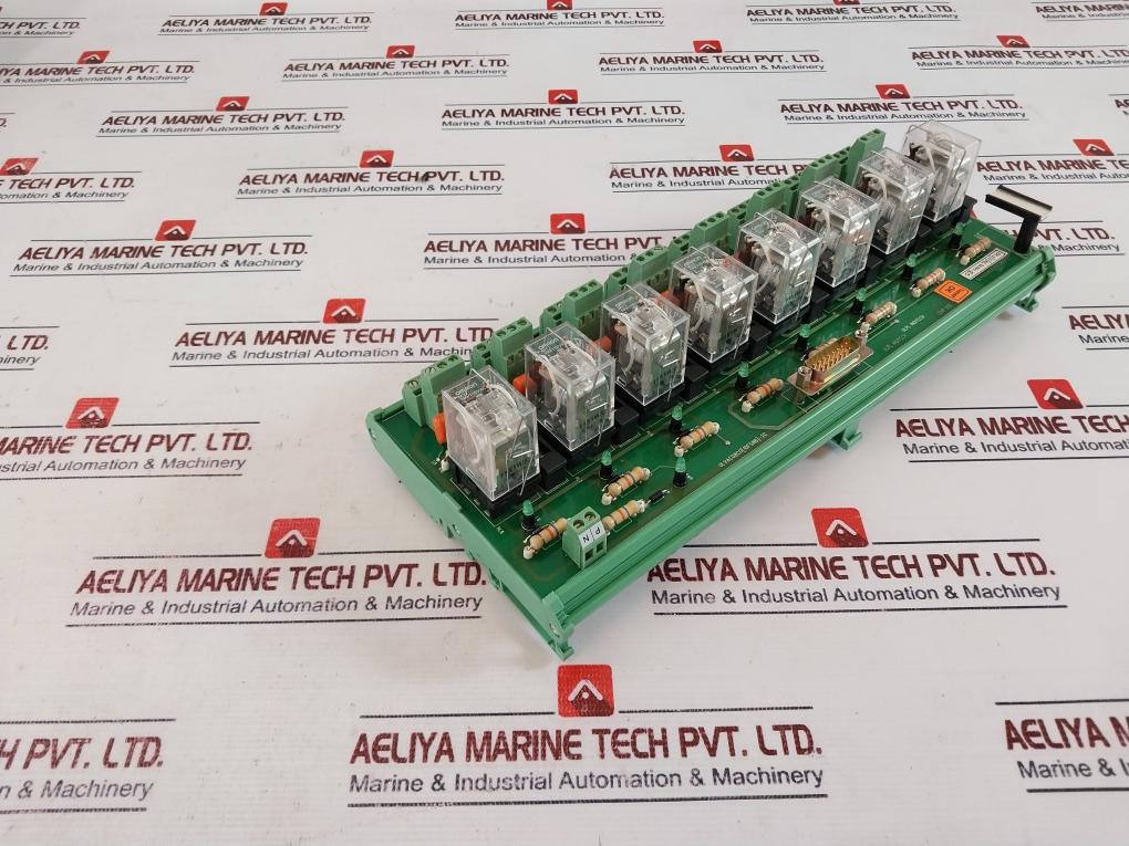 Ul Electrodevices Ulvac08co[10f Snb]-2c Ulpl Inditech 8 Relays Pcb Module