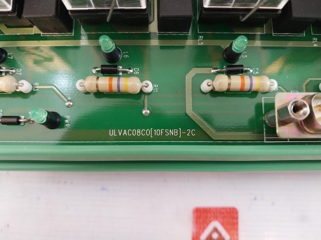 Ul Electrodevices Ulvac08co[10f Snb]-2c Ulpl Inditech 8 Relays Pcb Module