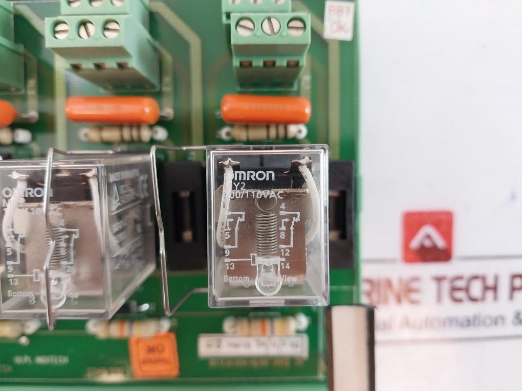 Ul Electrodevices Ulvac08co[10f Snb]-2c Ulpl Inditech 8 Relays Pcb Module