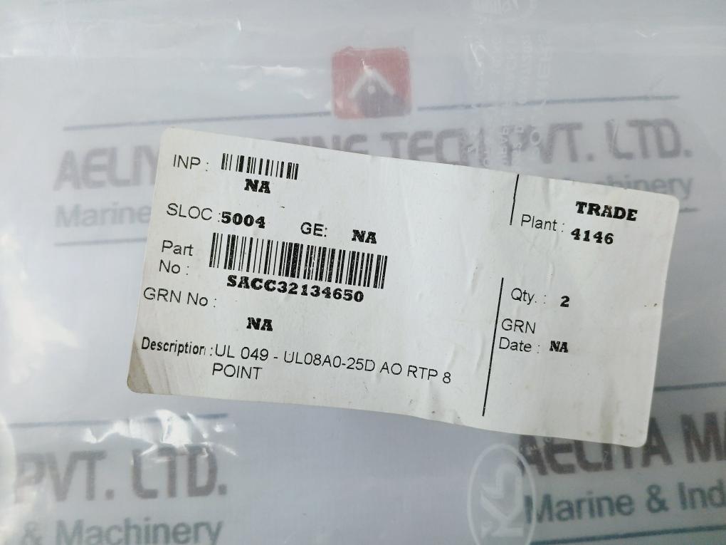 Ul Group Pco8Ao-d25 Interface Module SACC32134650