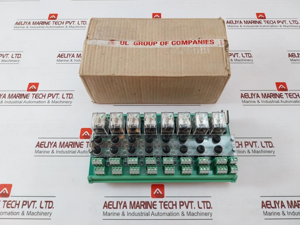 Ul Group Rtp-ul24Do8-my2N 8 Channel Relay Board 110/230Vac 94V-0 24Vdc