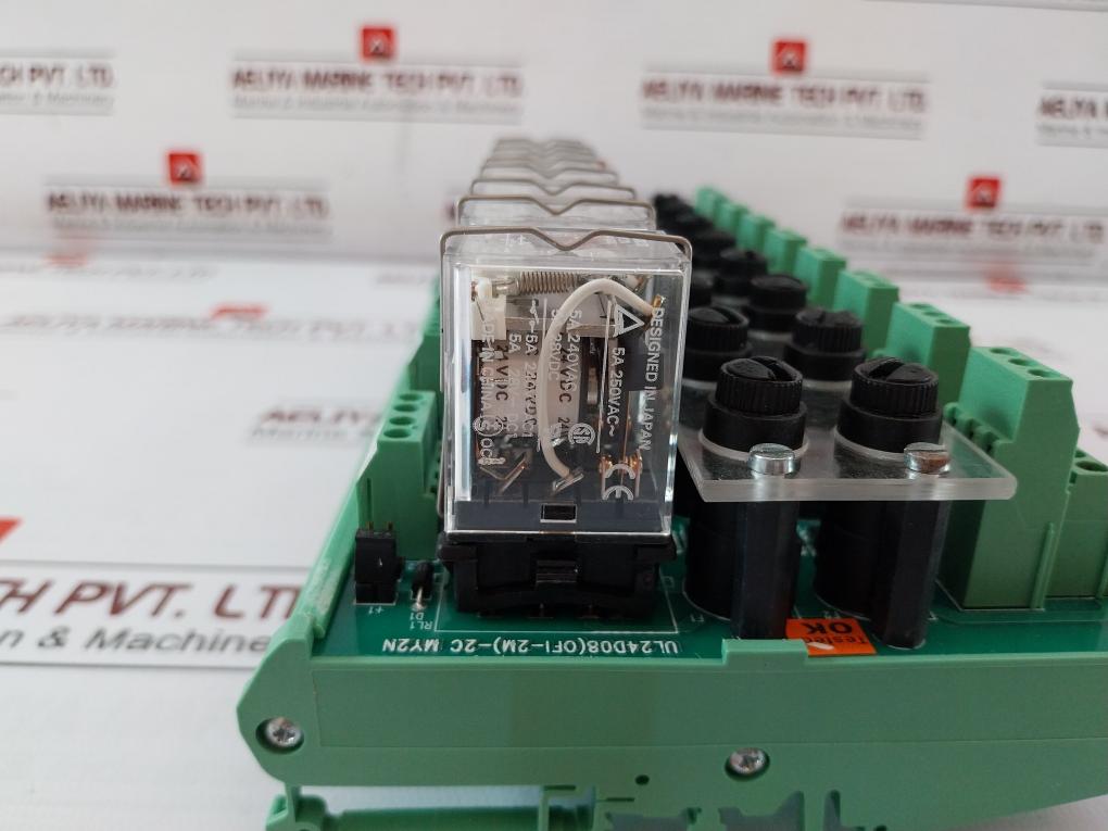 Ul Group Rtp-ul24Do8-my2N 8 Channel Relay Board 110/230Vac 94V-0 24Vdc