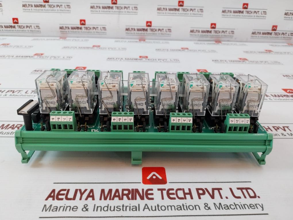 Ul Group Rtp-ul24Do8-my2N 8 Channel Relay Board 110/230Vac 94V-0 24Vdc