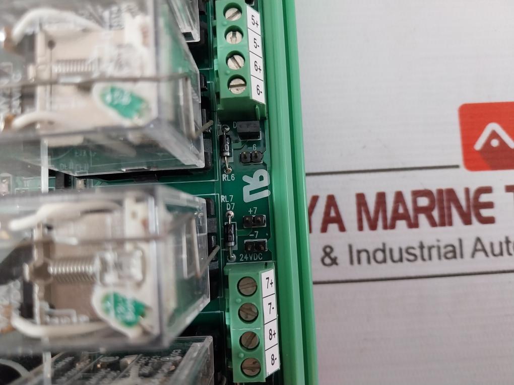 Ul Group Rtp-ul24Do8-my2N 8 Channel Relay Board 110/230Vac 94V-0 24Vdc