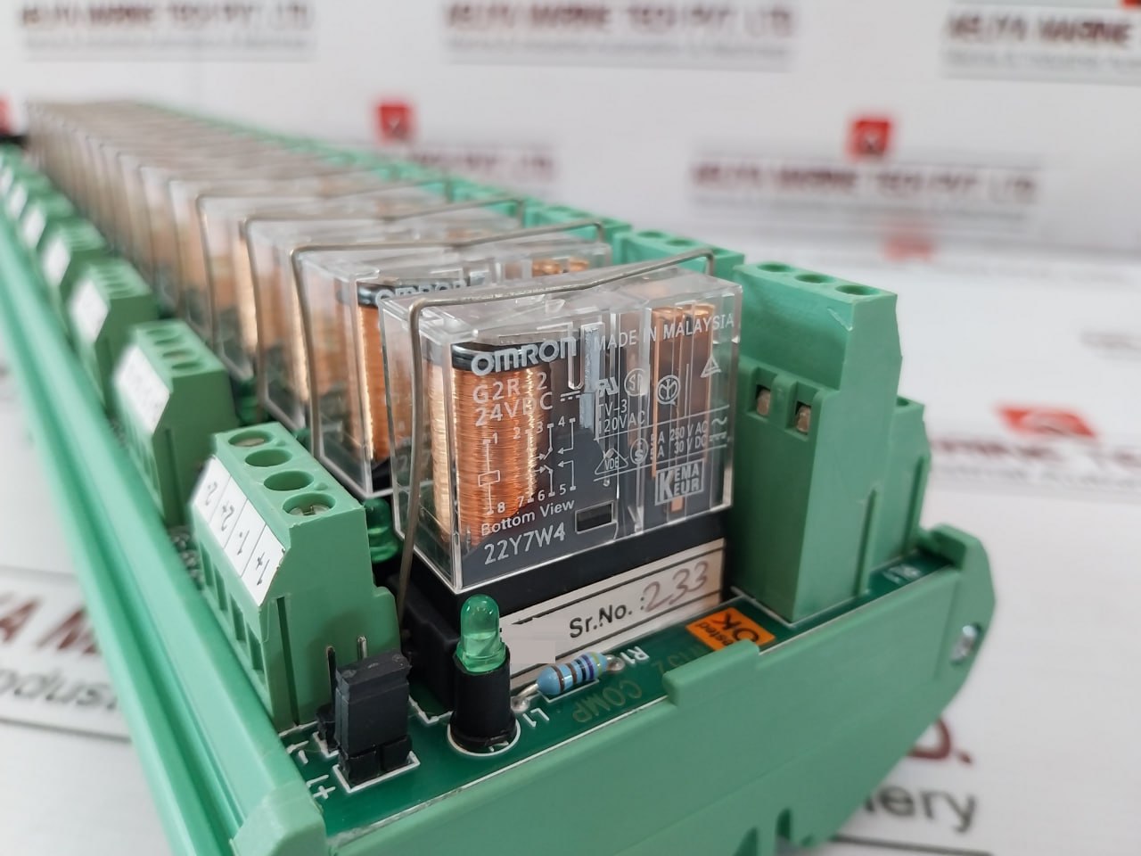 Ul Group Sacc04012676 16 Channel Relay Module Control Switch Interface Board