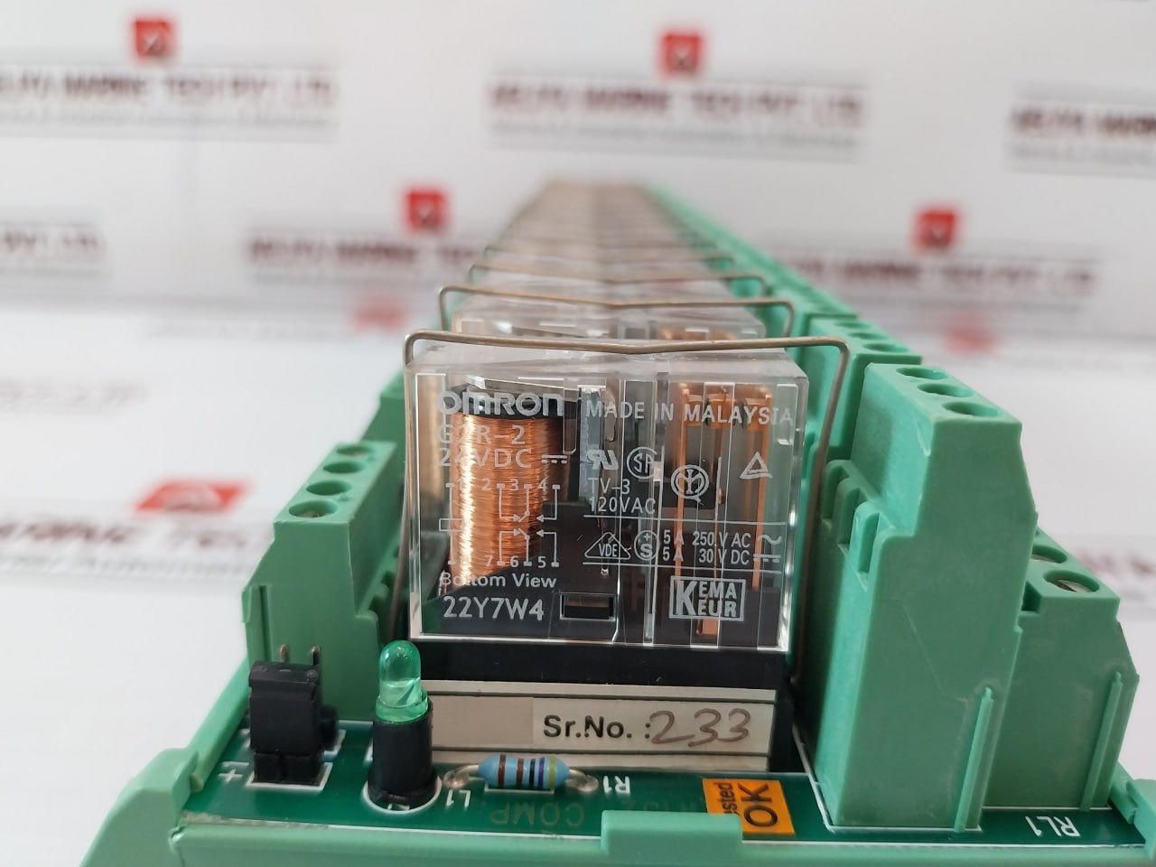 Ul Group Sacc04012676 16 Channel Relay Module Control Switch Interface Board