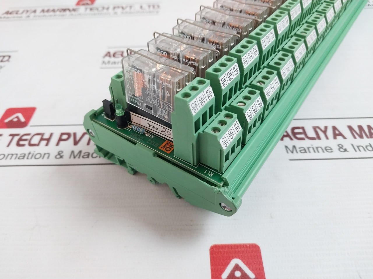 Ul Group Sacc04012676 16 Relays Interface Board Module 24 Vdc 120Vac 5A 30Vdc