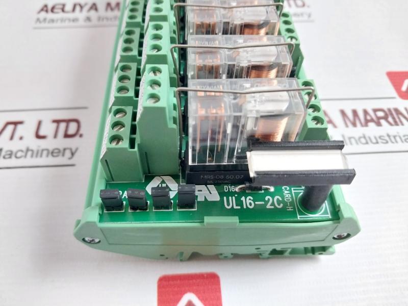 Ul Group Sacc04012676 16 Relays Interface Board Module 24 Vdc 120Vac 5A 30Vdc