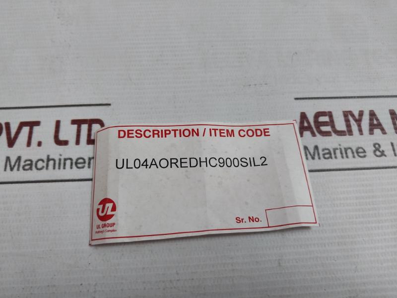Ul Group Ul04Aored-hc900 Input Output Terminal Block 900A16-0101 94V