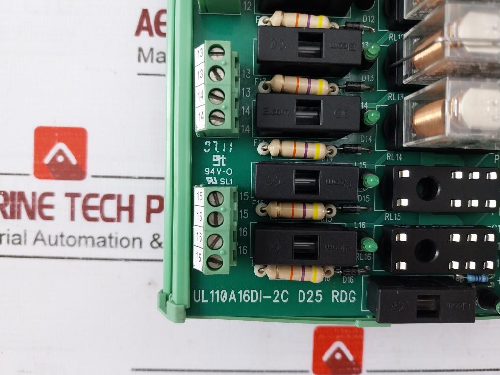 Ul Group Ul110A16Di-2C D25 Digital Input Module St Card-h 94V-0
