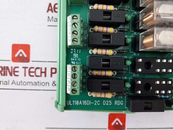 Ul Group Ul110A16Di-2C D25 Digital Input Module St Card-h 94V-0