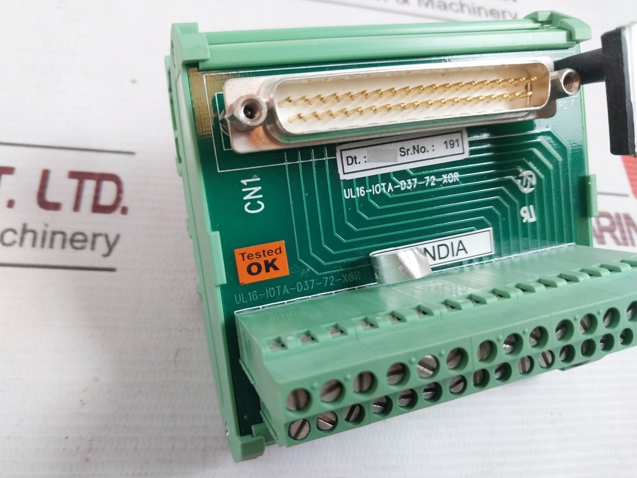 Ul Group Ul16-iota-d37-72-xor Input Interface Relay Card Mtp16Aodio-d37-72R