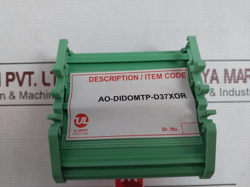 Ul Group Ul16-iota-d37-72 V1-xor Din Rail Terminal Block Female Connect 94V