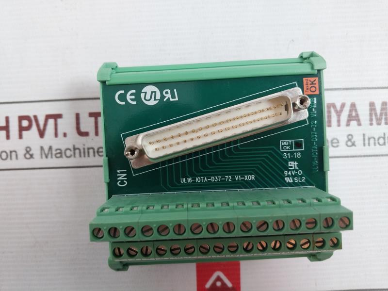 Ul Group Ul16-iota-d37-72 V1-xor Din Rail Terminal Block Female Connect 94V