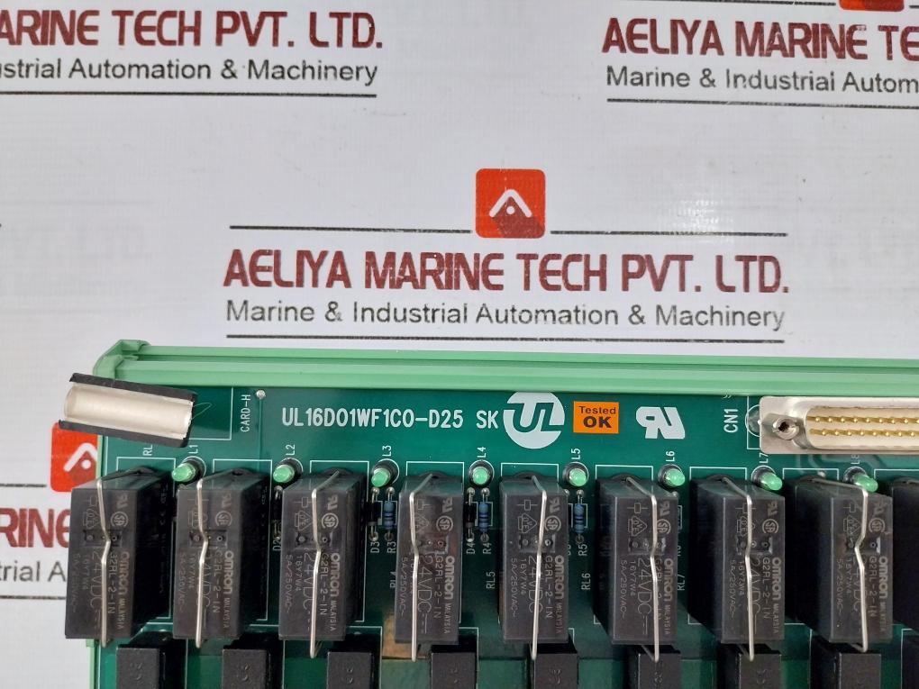 Ul Group Ul16Do1Wf1Co-d25 Sk Relay Module Card-h 24V Dc 94V-0