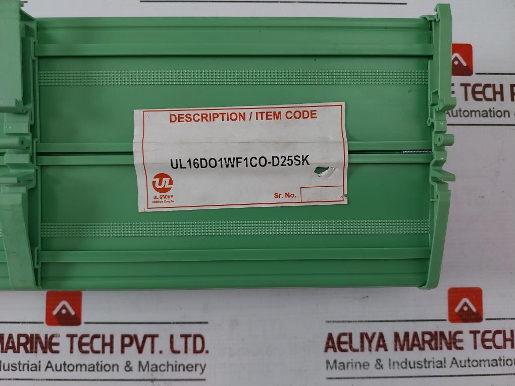 Ul Group Ul16Do1Wf1Co-d25 Sk Relay Module Card-h 24V Dc 94V-0