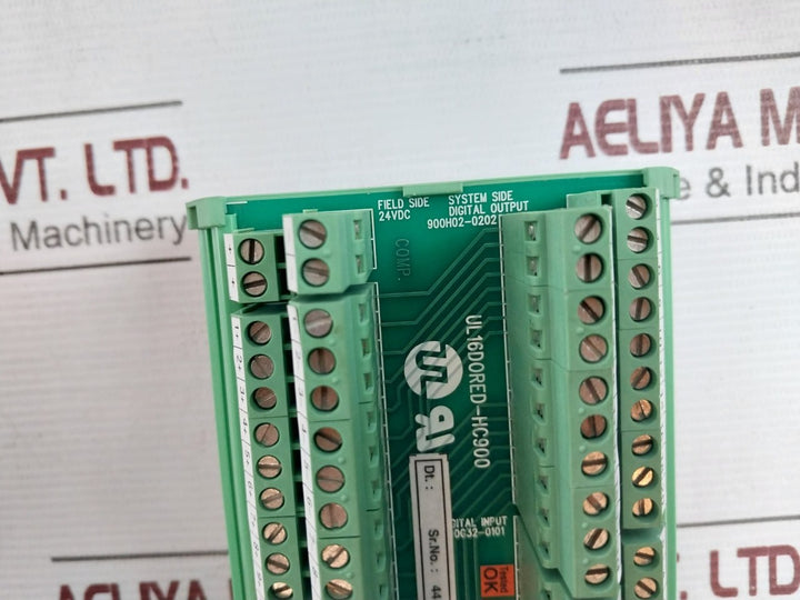 Ul Group Ul16Dored-hc900 Input Output Terminal Block 24Vdc 900G32-0101 94V