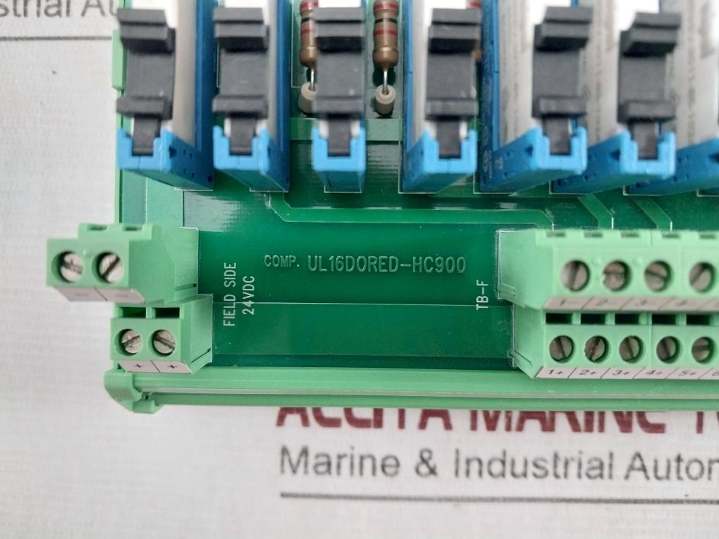 Ul Group Ul16Dored-hc900 Plc Input & Output Module 24Vdc 94V-0
