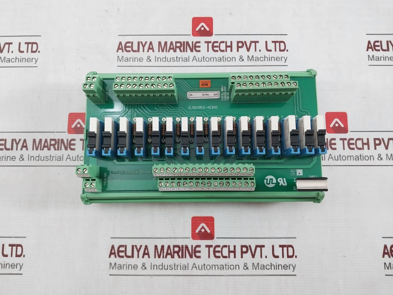 Ul Group Ul16Dored-hc900 Plc Input & Output Module 24Vdc 94V-0