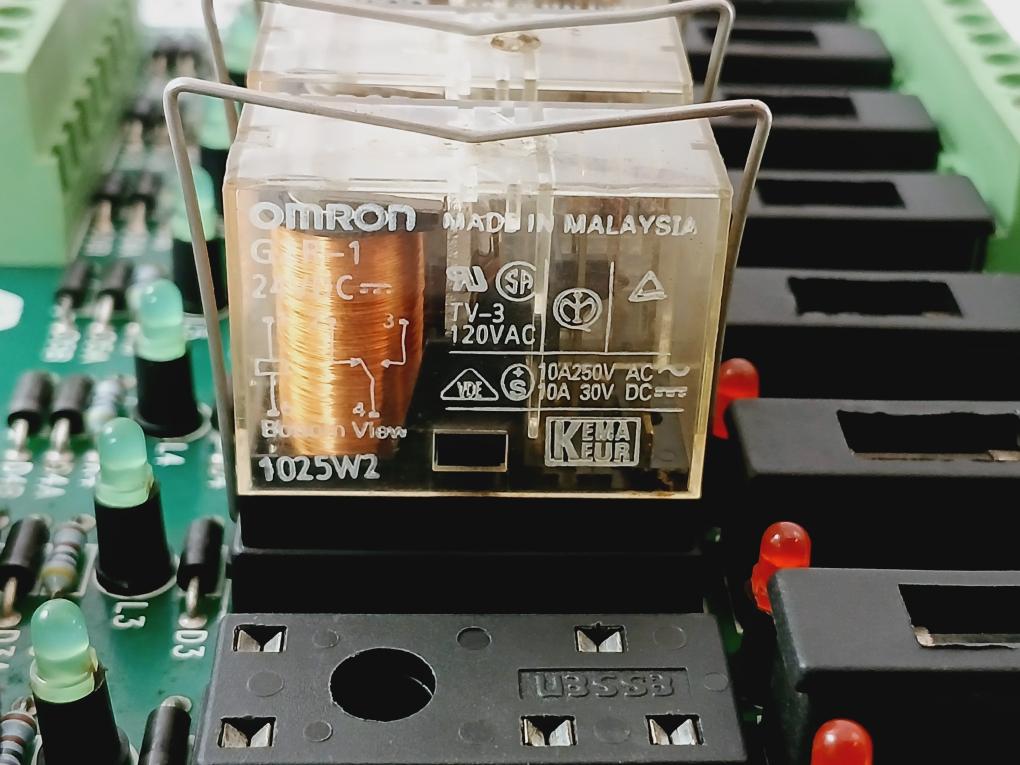 UL Group UL24D08D0RED-C SC Relay PCB Board