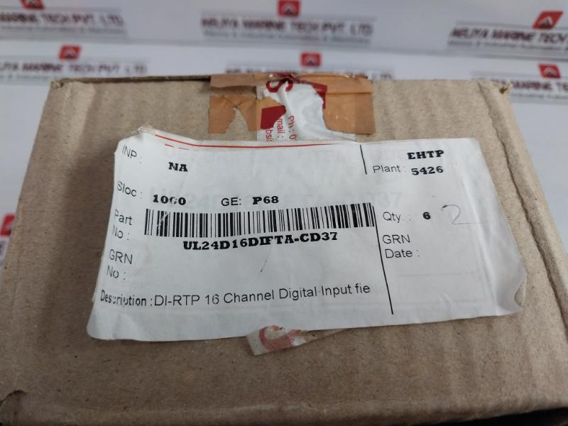 Ul Group Ul24D16Difta-cd37 Di-rtp 16-ch Digital Input Relay Interface Module