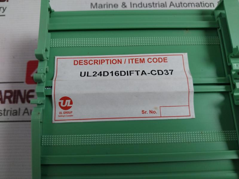 Ul Group Ul24D16Difta-cd37 Di-rtp 16-ch Digital Input Relay Interface Module