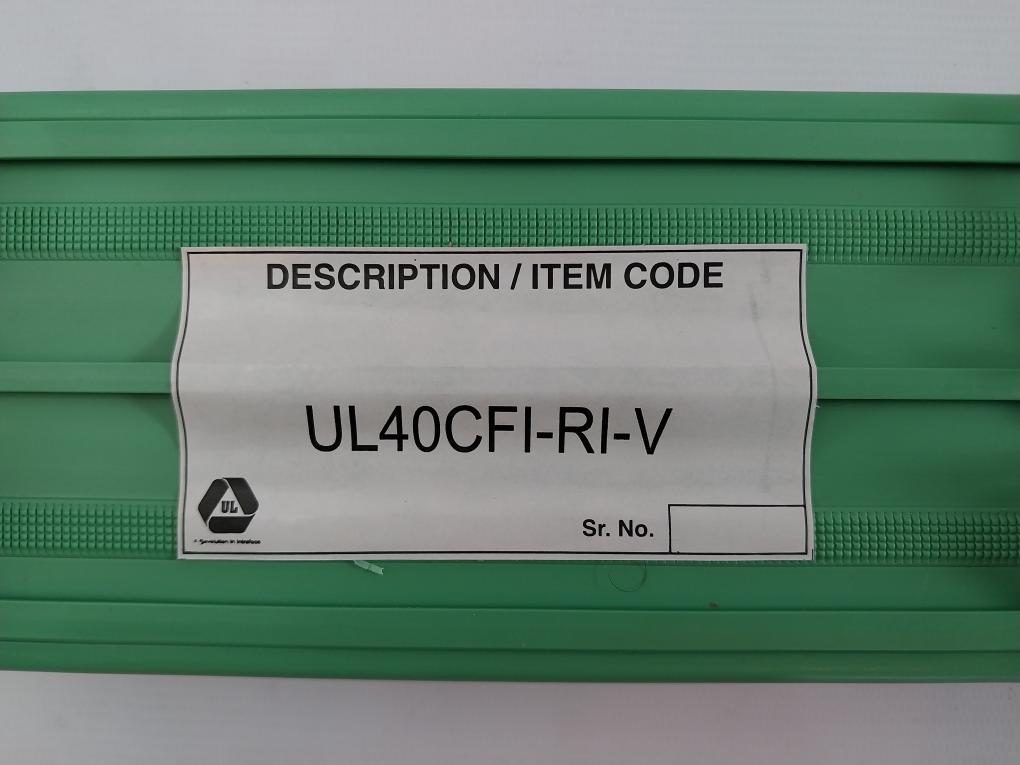 Ul Group Ul40Cfi-ri-v Multi-channel Relay Board Module 24Vdc 120Vac 26X7W2 94V-0