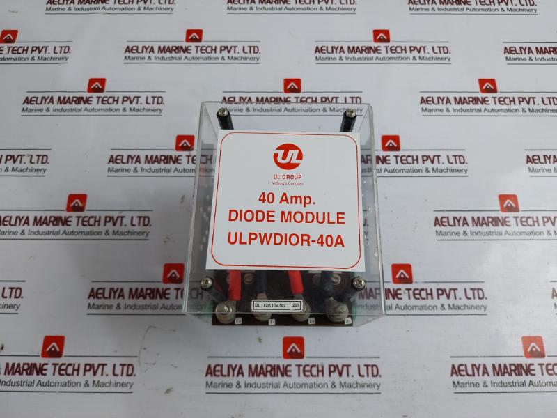 Ul Group Ulpwdior-40A Diode Module 40 Amp