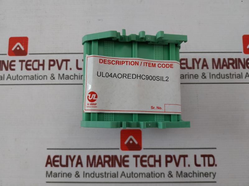 Ul Ul04Aored-hc900 Analog Input Output Module 94V-0 900A16-0101/900B01-0301