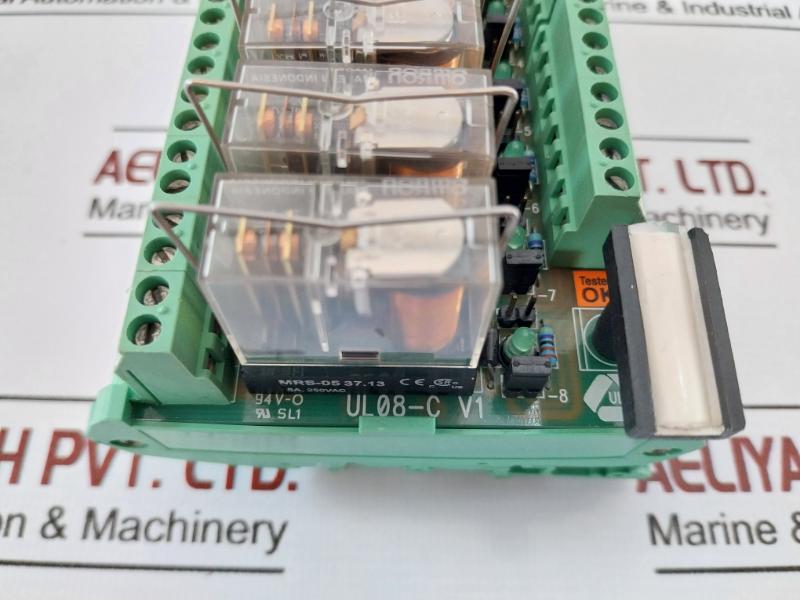 Ul Ul08-c V1 Channel Relay Module 5A 250Vac 94V-0, Mrs-05 37.13