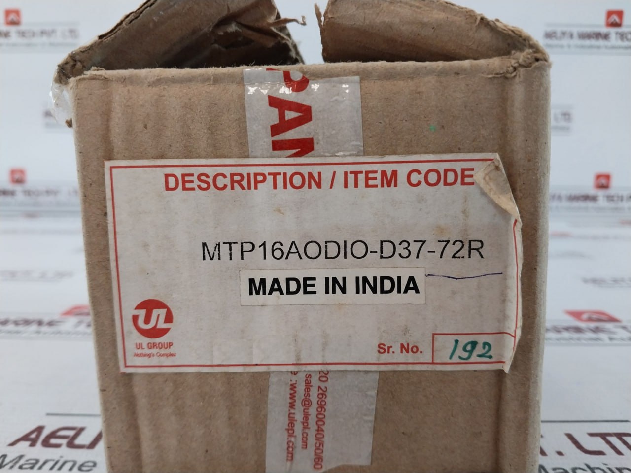 Ul Ul16-iota-d37-72-xor Input Interface Relay Card Mtp16Aodio-d37-72R