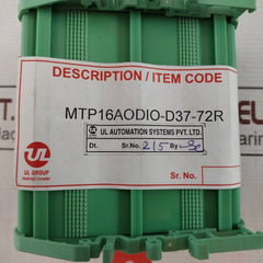 Ul Ul16-iota-d37-72-xor Input Interface Relay Card Mtp16Aodio-d37-72R