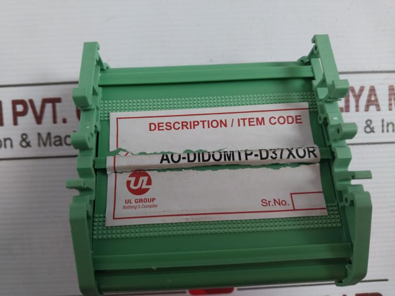 Ul Ul16-iota-d37-72 Din Rail Terminal Block Female Connect 94V-0