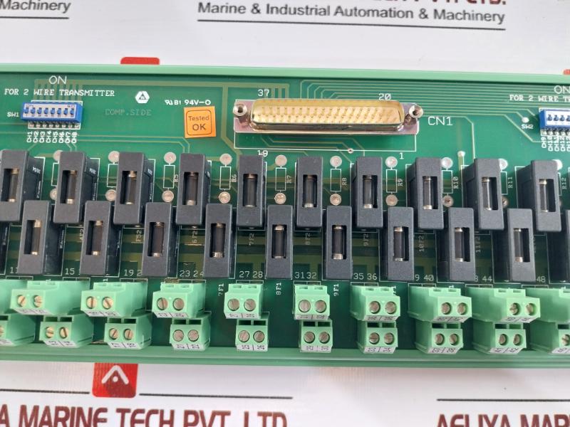 Ul Ul16Ai-37D B1 94V-0 Terminal Block Module Pc Board For 2 Wire Transmitter