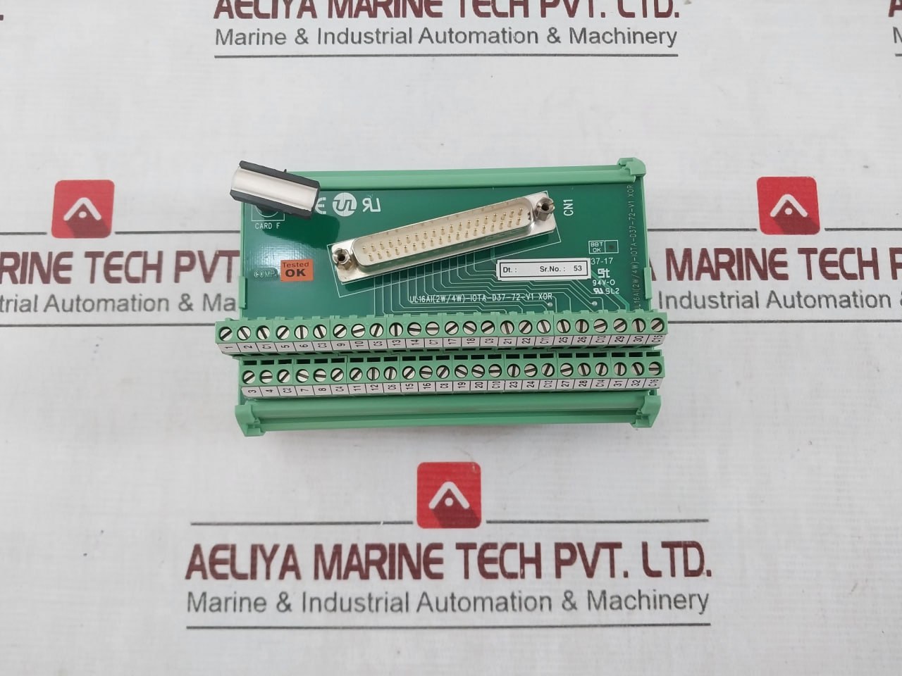 Ul Ul16Ai (2W/4W)-iota-d37-72-v1 Xor Input Interface Relay 94V-0