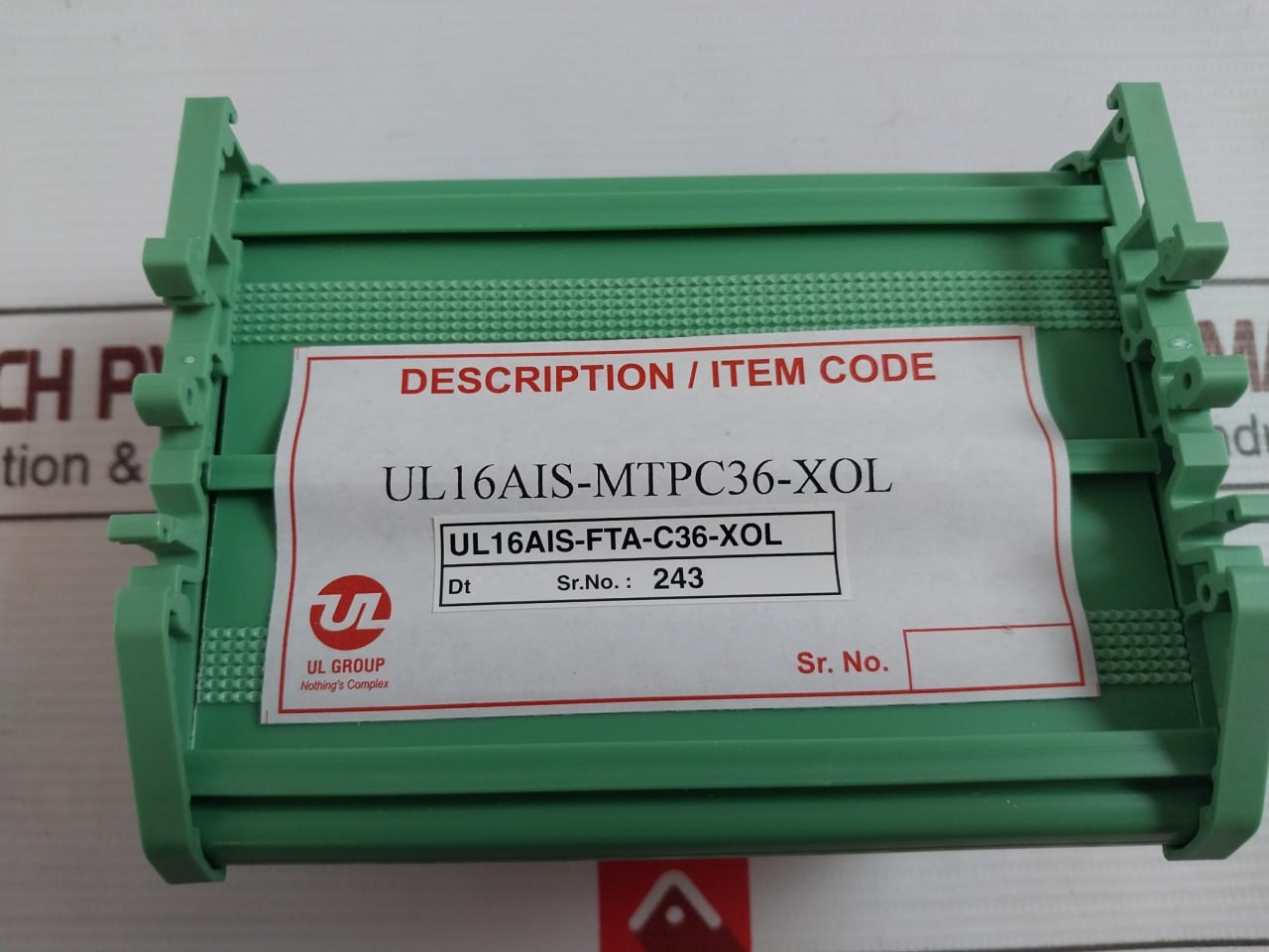 Ul Ul16Ais-fta-c36-xol Input Interface Relay Ul16Ais-mtpc36-xol