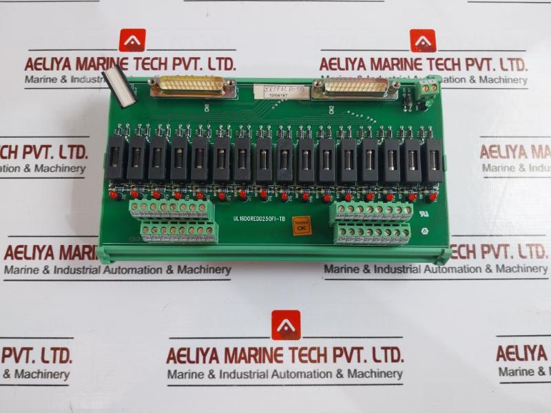 Ul Ul16D0Redd250Fi-tb Terminal Block Module Pc Board