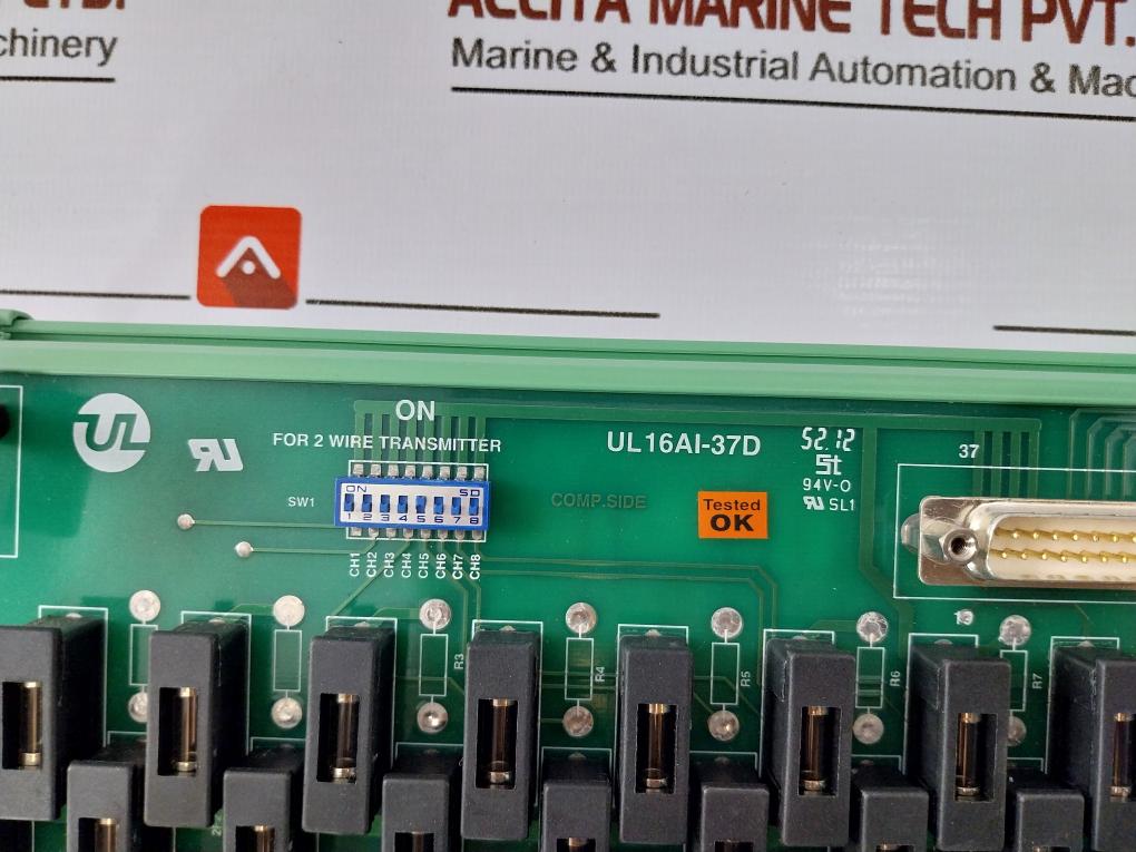 Ul Ul16ai-37d Analog Input Remote Terminal Panels