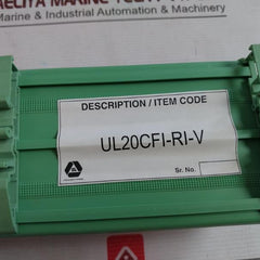 Ul Ul20Cfi-ri-v Relay Module G2R-1 120Vac 2787W1