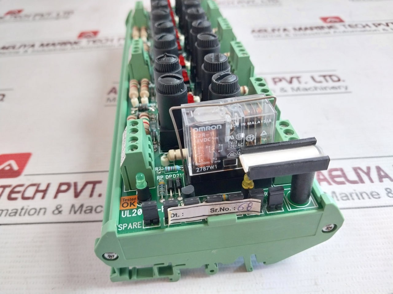 Ul Ul20Cfi-ri-v Relay Module G2R-1 120Vac 2787W1