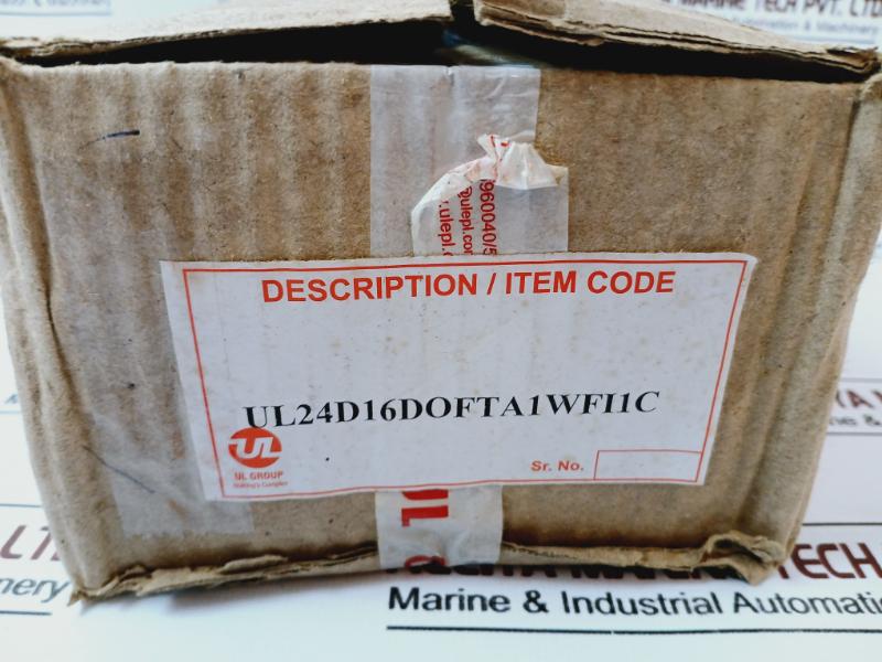 Ul Ul24D16Do-fta-1Wfi1Co-d37 Vf Cmpt Digital Output Relay Interface Module