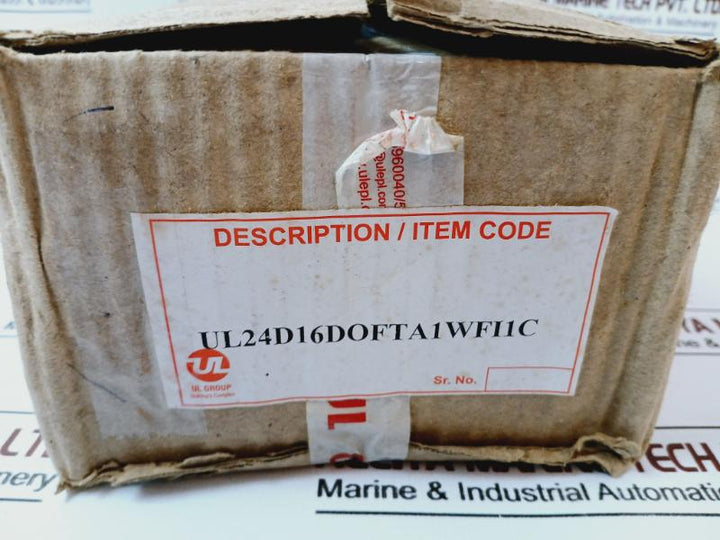 Ul Ul24D16Do-fta-1Wfi1Co-d37 Vf Cmpt Digital Output Relay Interface Module 24Vdc